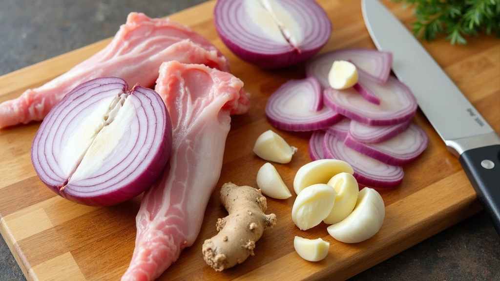How to Make Restaurant-Quality Ramen Noodle at Home - Full Recipe - Step 1: Prepare the Broth Ingredients