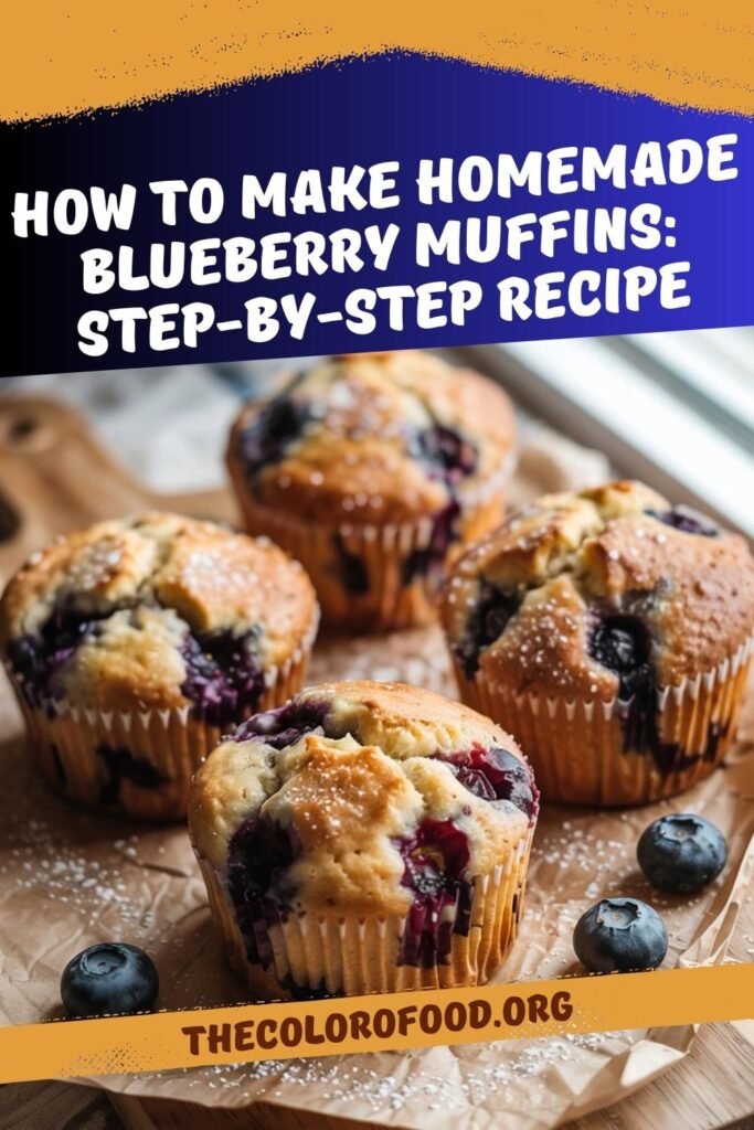 Homemade Blueberry Muffins