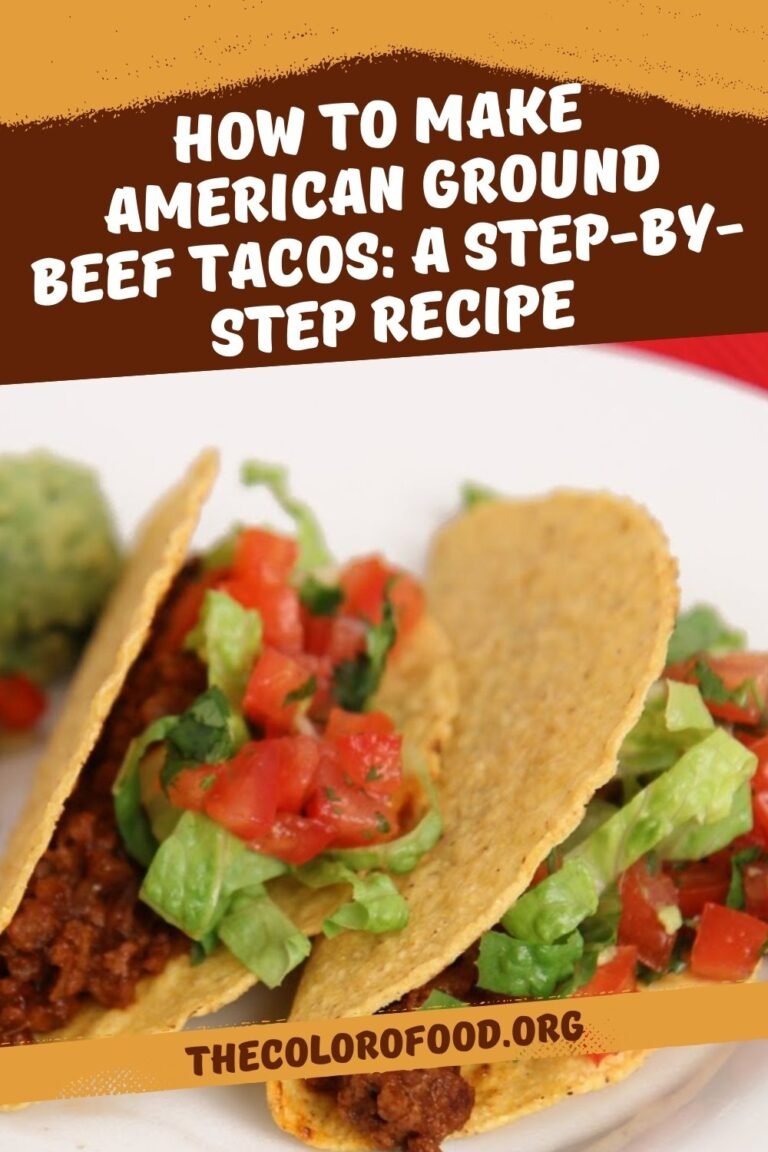 American Ground Beef Tacos