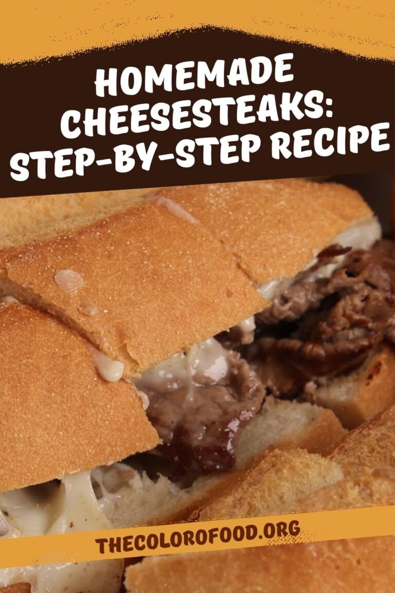 Homemade Cheesesteaks: Step-by-Step Recipe