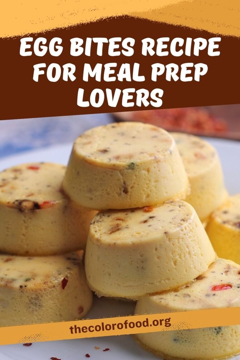 Egg Bites Recipe for Meal Prep Lovers