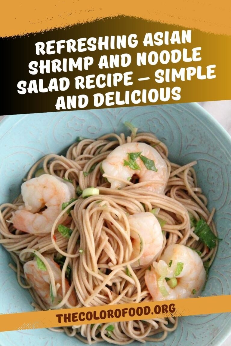 Asian Shrimp and Noodle Salad