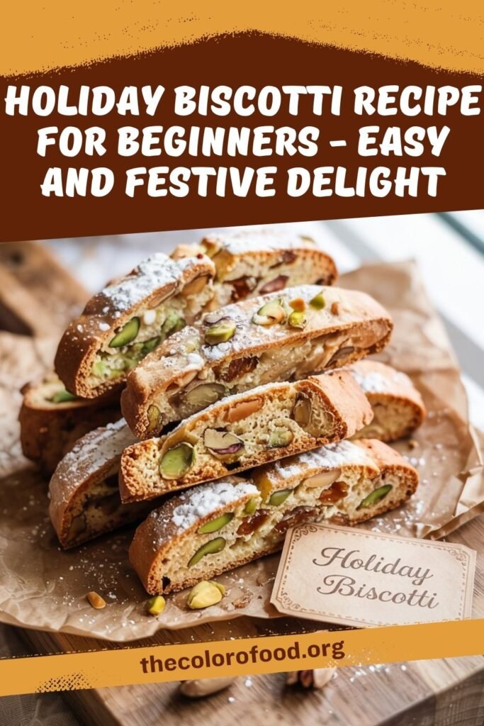 Holiday Biscotti Recipe for Beginners – Easy and Festive Delight