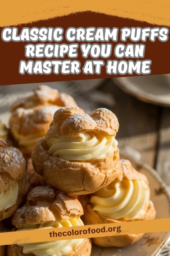 Classic Cream Puffs Recipe You Can Master at Home