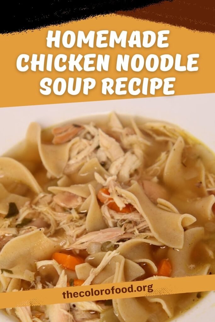 Homemade Chicken Noodle Soup Recipe