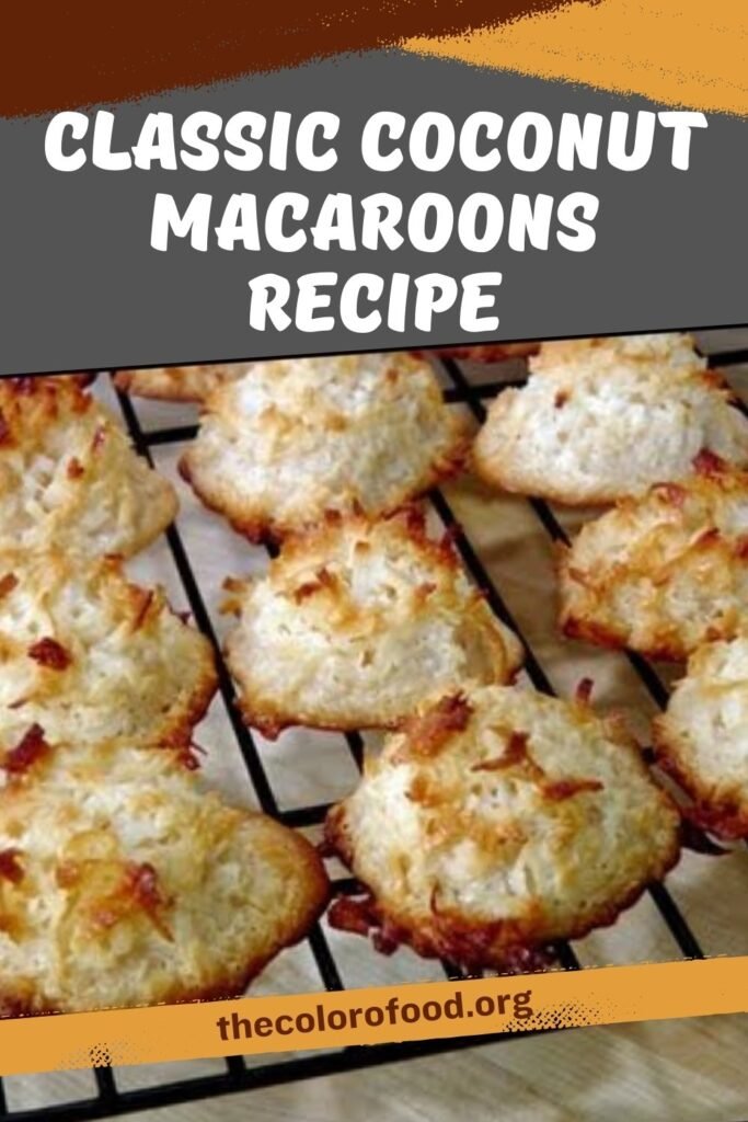 Classic Coconut Macaroons
