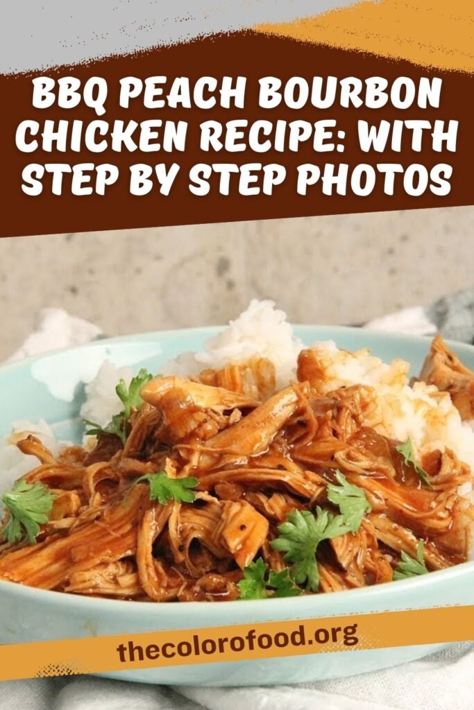 BBQ Peach Bourbon Chicken