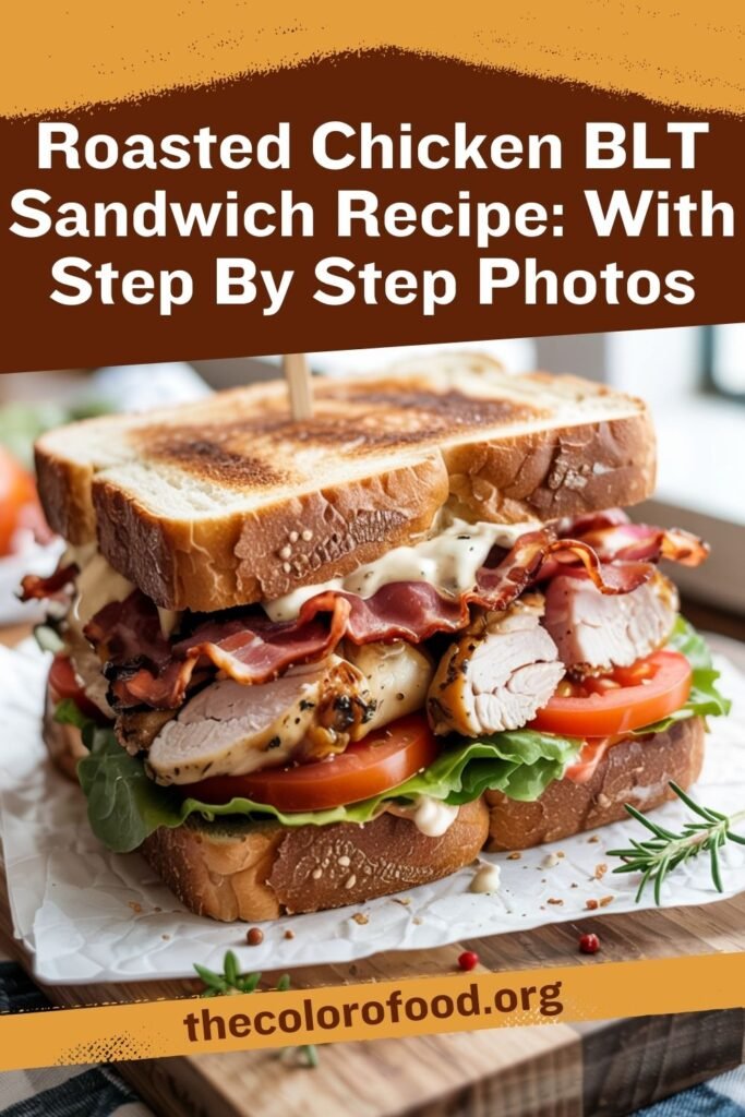 Roasted Chicken BLT Sandwich