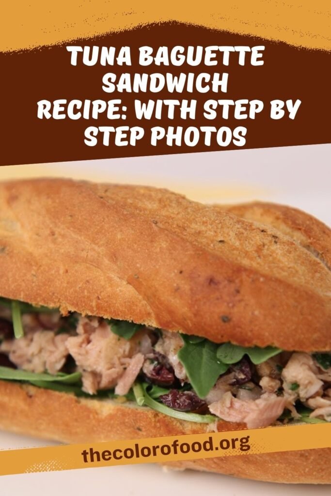 Tuna Baguette Sandwich