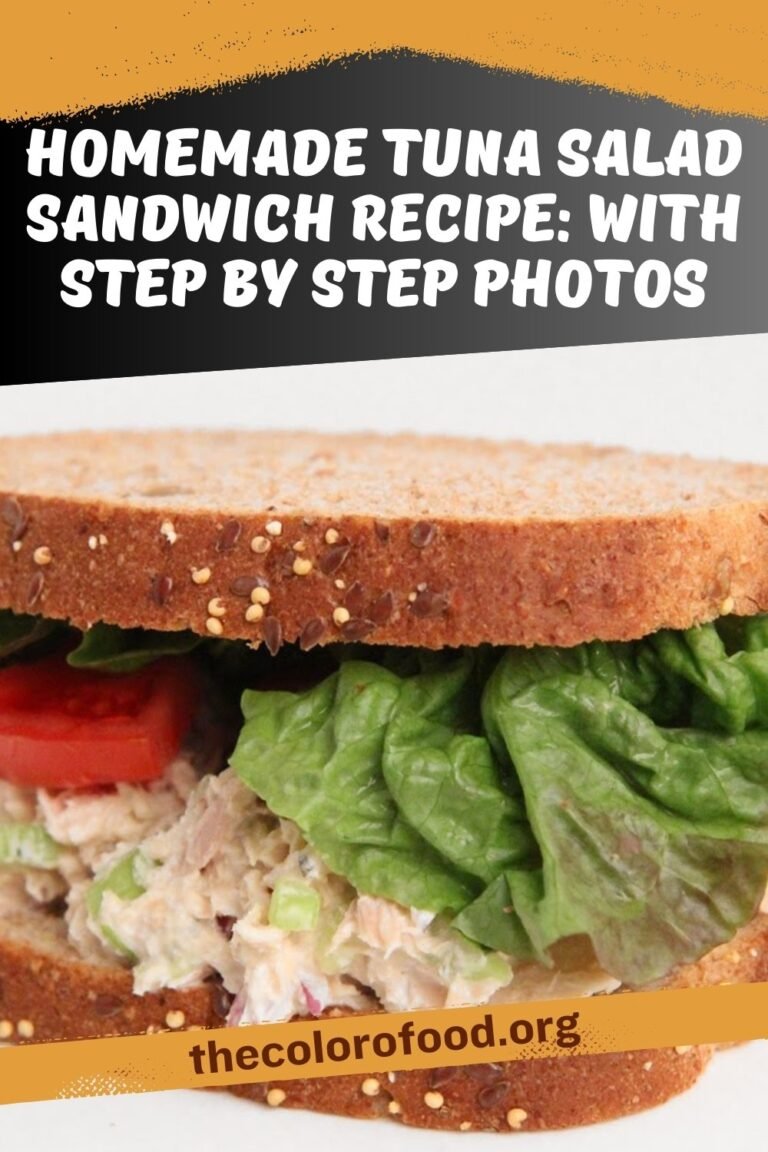 Homemade Tuna Salad Sandwich Recipe