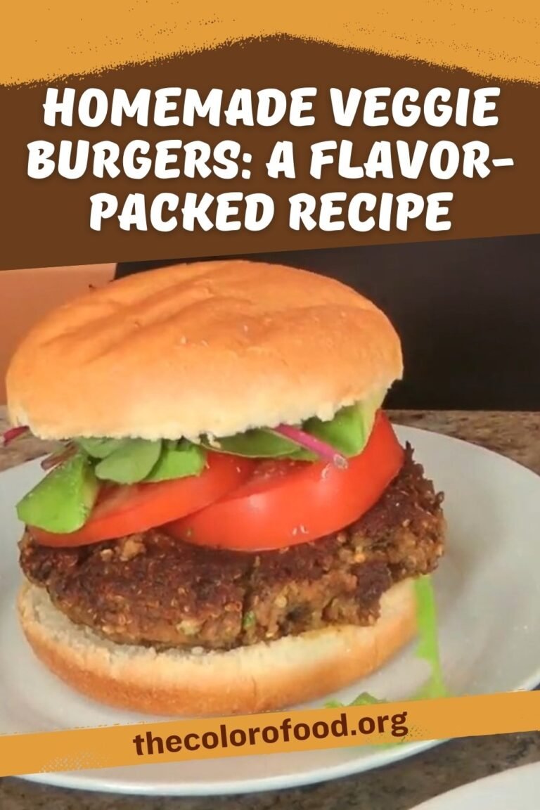 Homemade Veggie Burgers