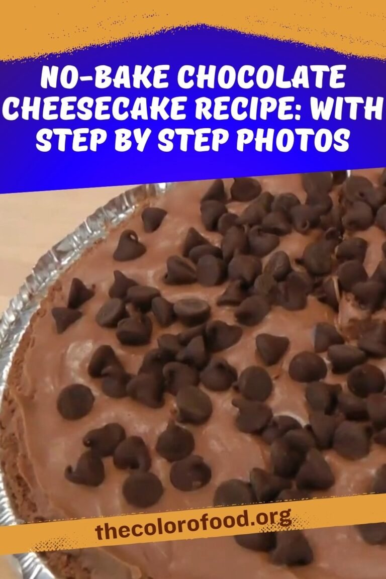 No-Bake Chocolate Cheesecake