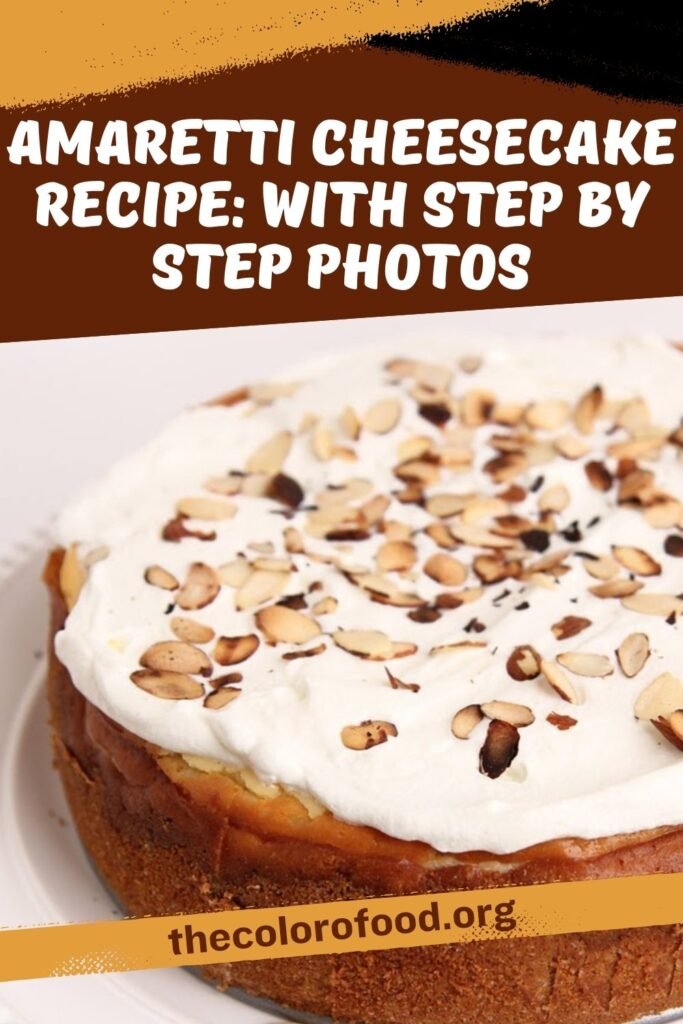 Amaretti Cheesecake Recipe