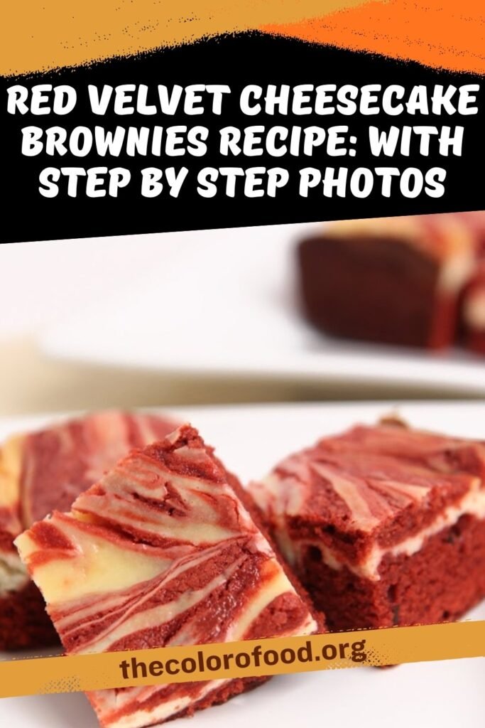 Red Velvet Cheesecake Brownies