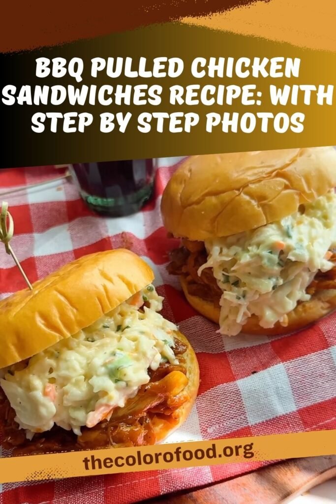 BBQ Pulled Chicken Sandwiches