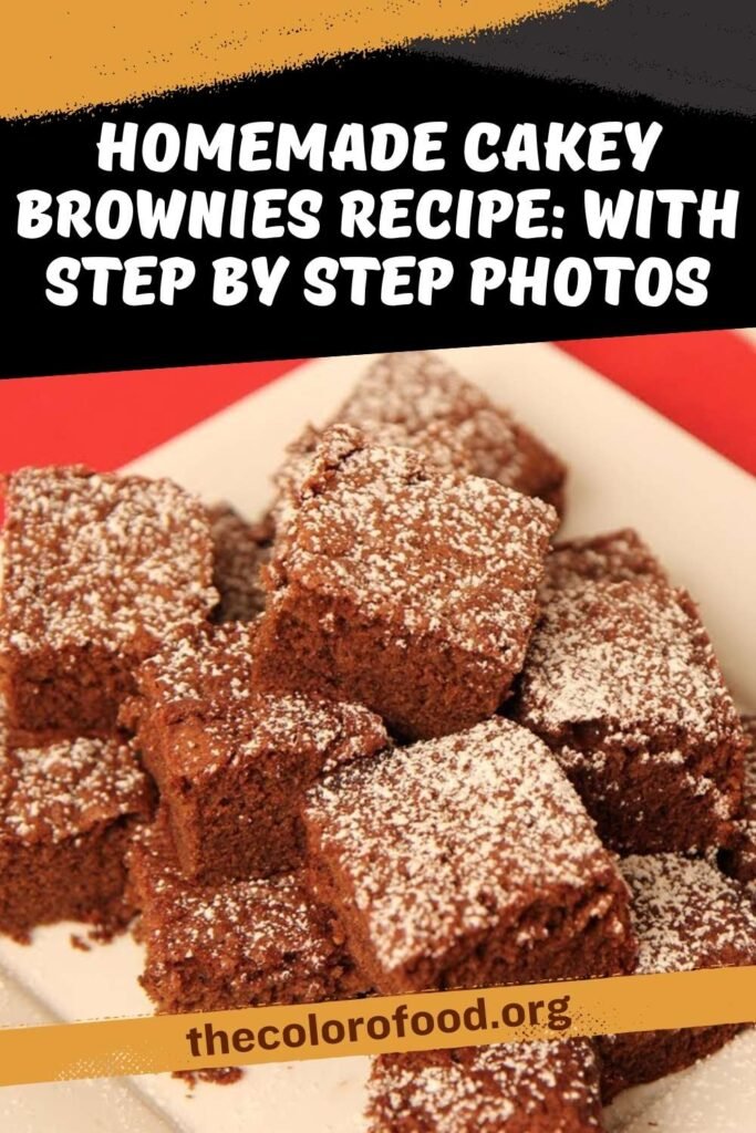 Homemade Cakey Brownies
