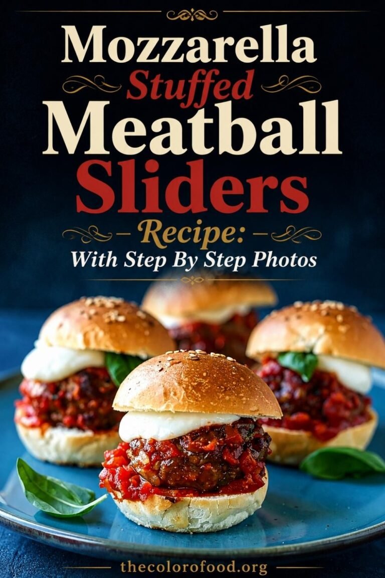 mozzarella stuffed meatball sliders