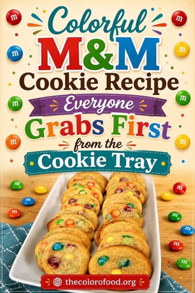 M&M Cookie Recipe