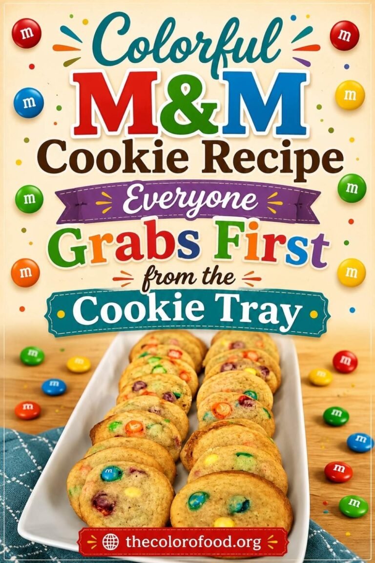 M&M Cookie Recipe