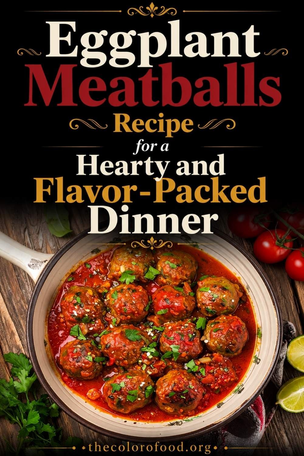 Eggplant Meatballs Recipe for a Surprisingly Hearty and Flavor-Packed Dinner