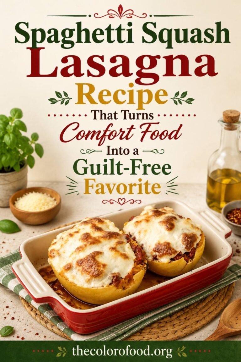 Spaghetti Squash Lasagna Bowls Recipe