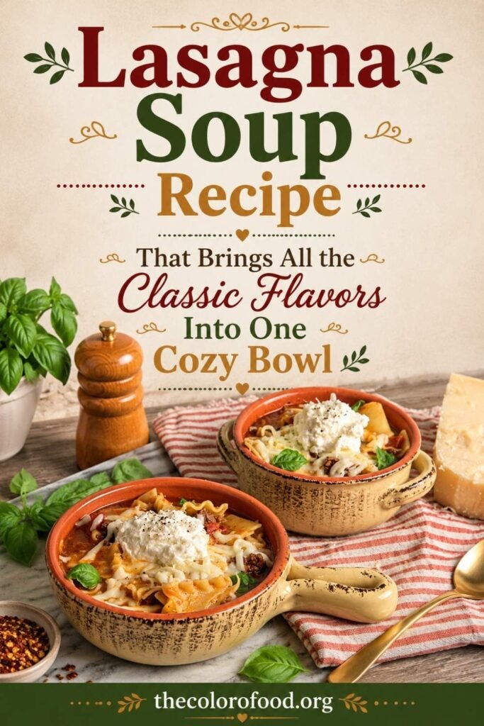 Lasagna Soup Recipe
