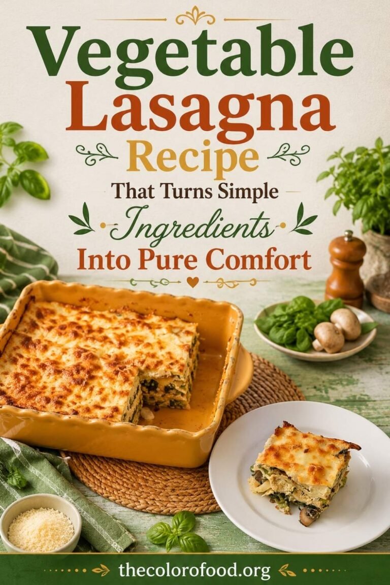 Vegetable Lasagna Recipe