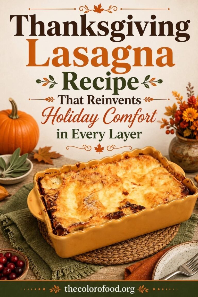 Thanksgiving Lasagna Recipe