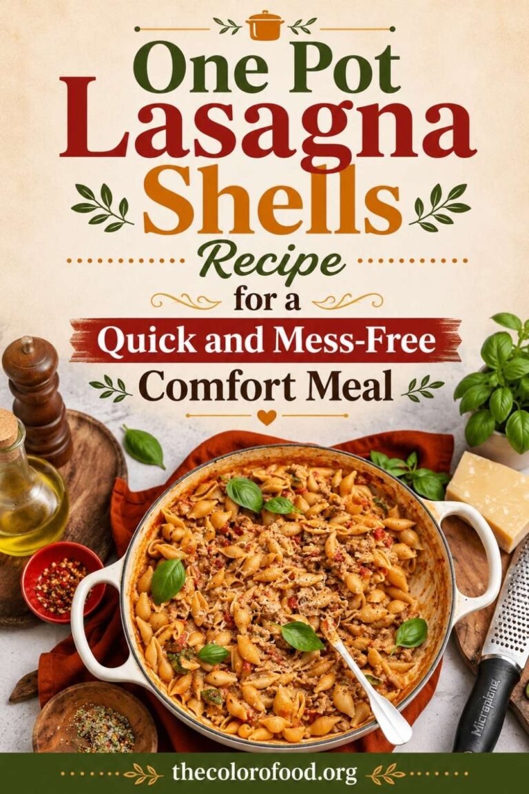 One Pot Lasagna Recipe