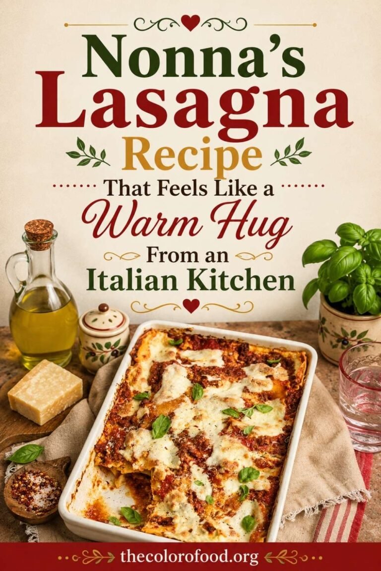 Nonna’s Lasagna Recipe