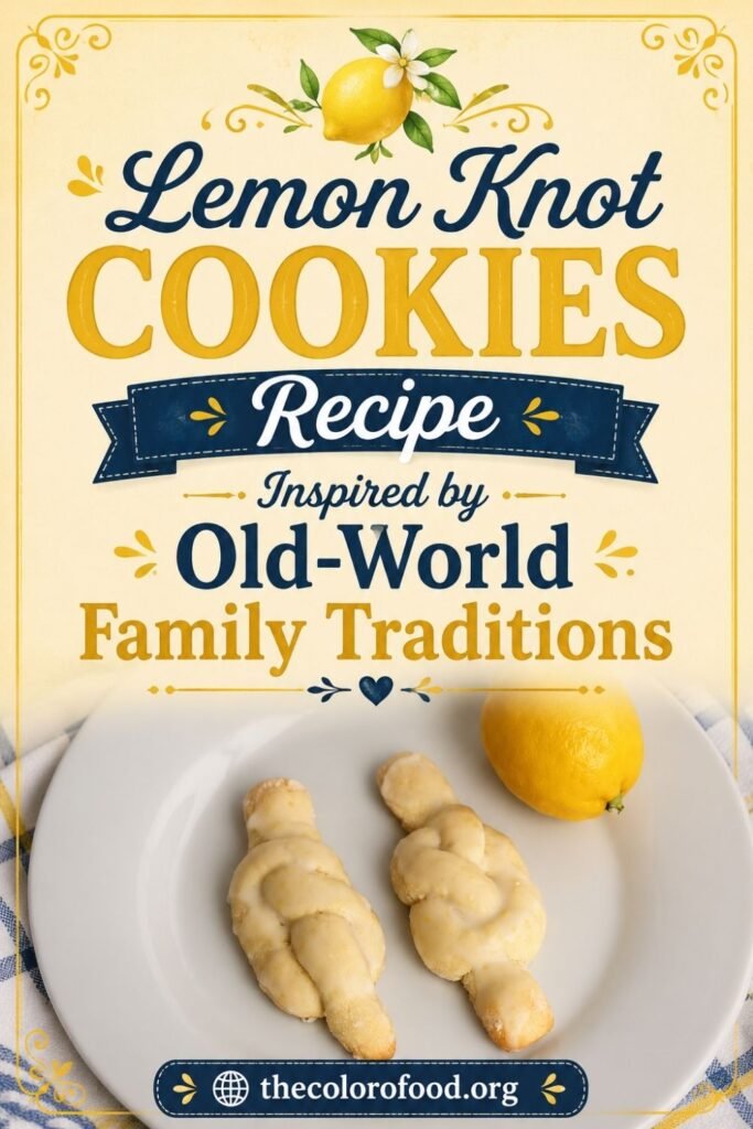 Lemon Knot Cookies Recipe