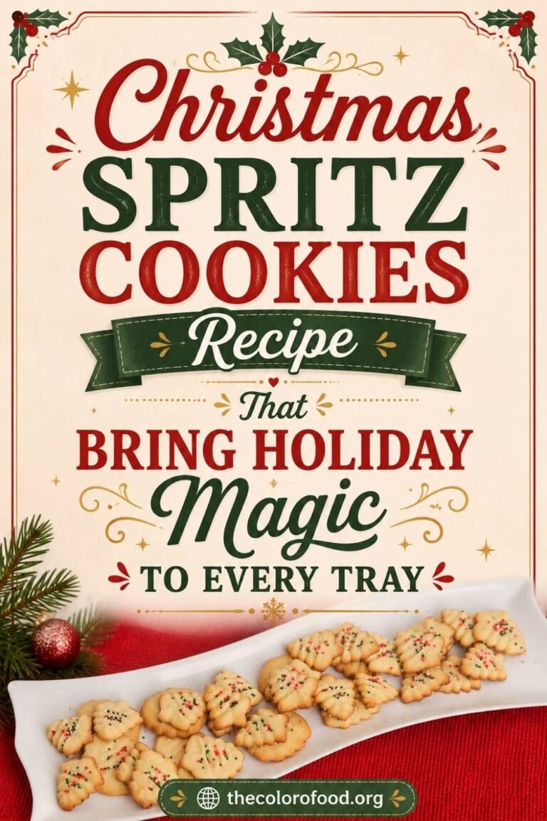 Christmas Spritz Cookies Recipe