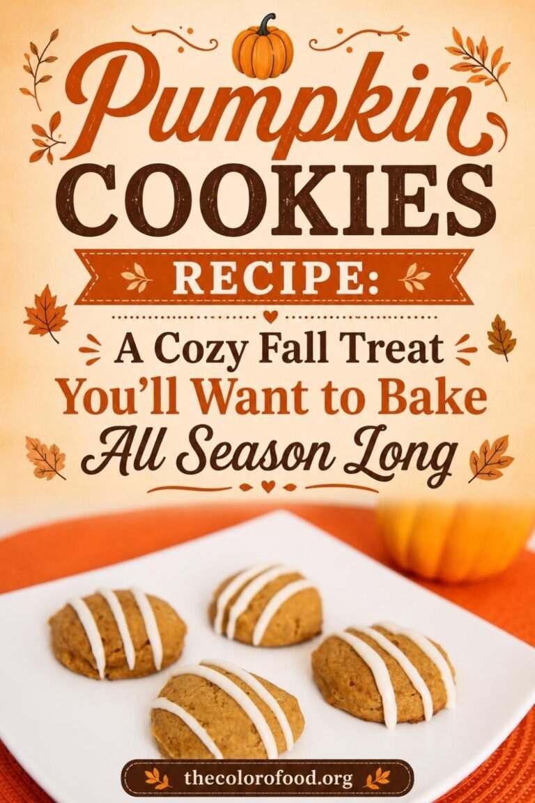 Pumpkin Cookies Recipe