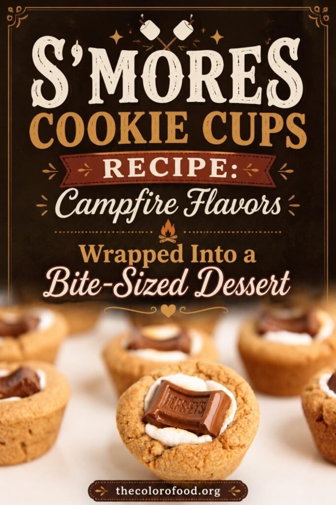 S'Mores Cookie Cups Recipe