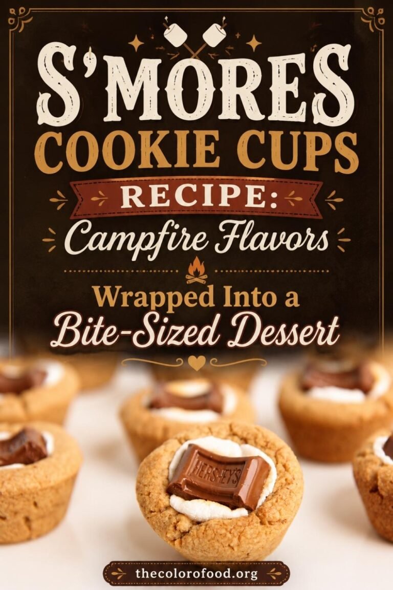 S'Mores Cookie Cups Recipe