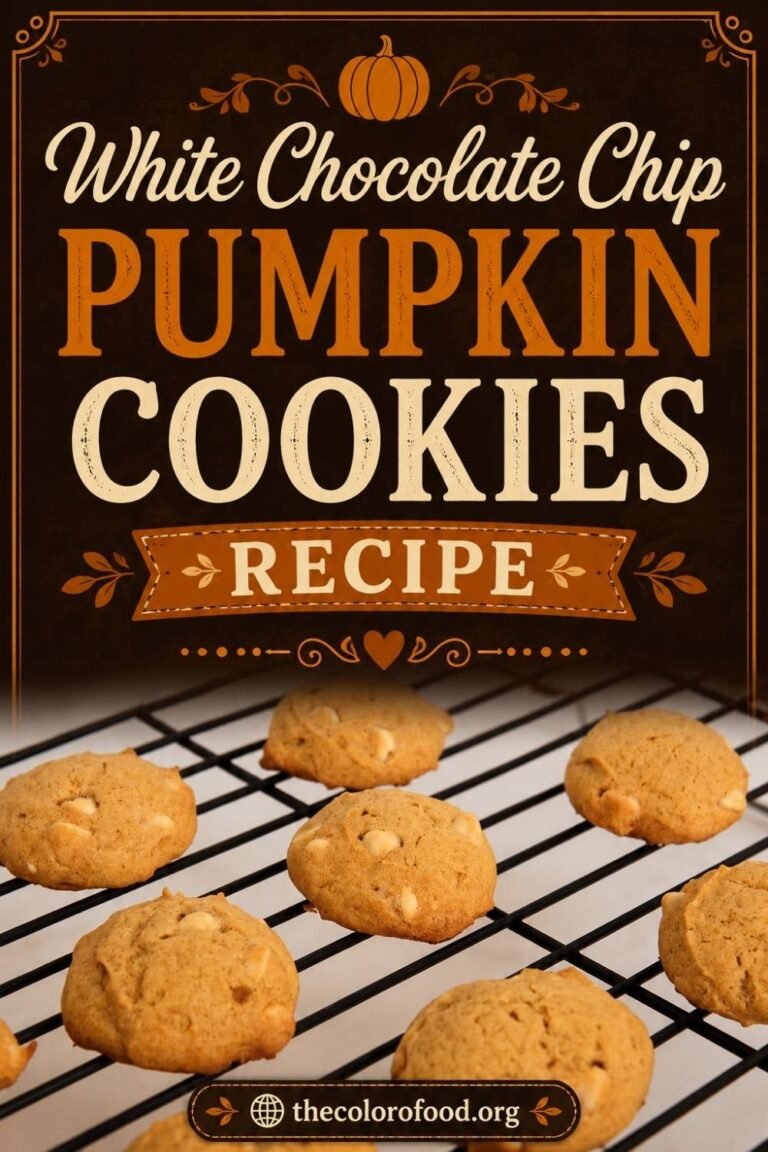 White Chocolate Chip Pumpkin Cookies Recipe