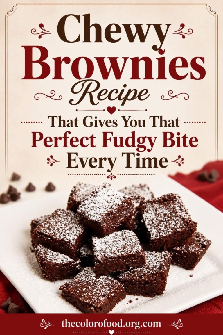 Chewy Brownies Recipe