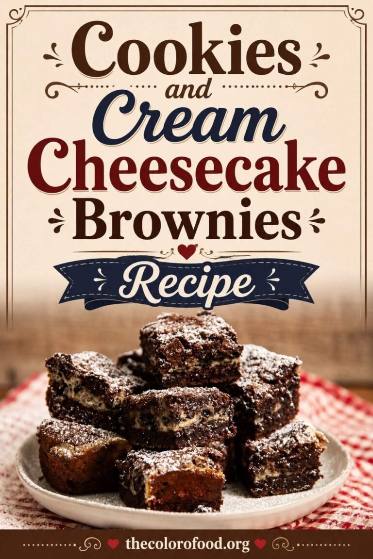 Cookies and Cream Cheesecake Brownies Recipe
