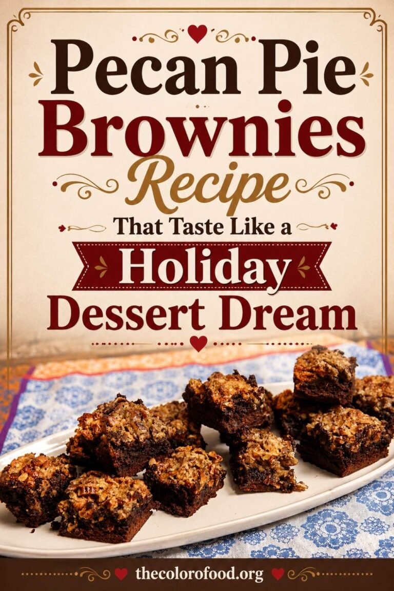 Pecan Pie Brownies Recipe
