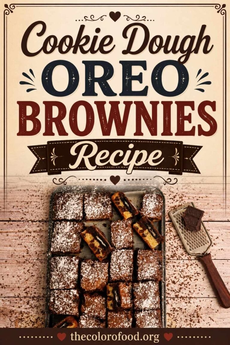 Cookie Dough Oreo Brownies Recipe