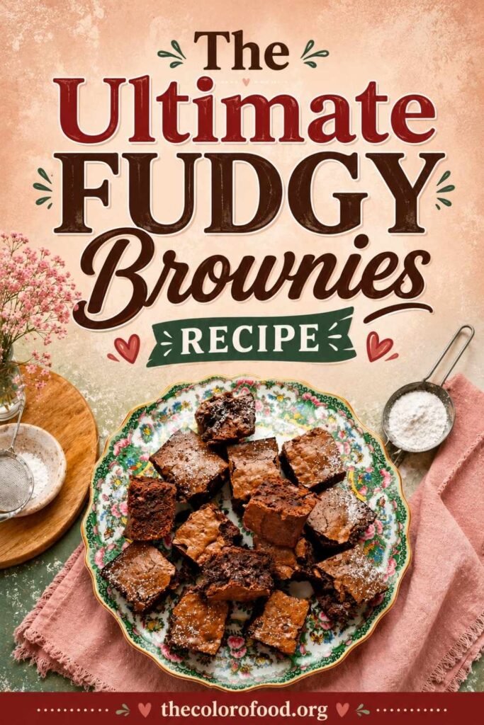 The Ultimate Fudgy Brownies Recipe