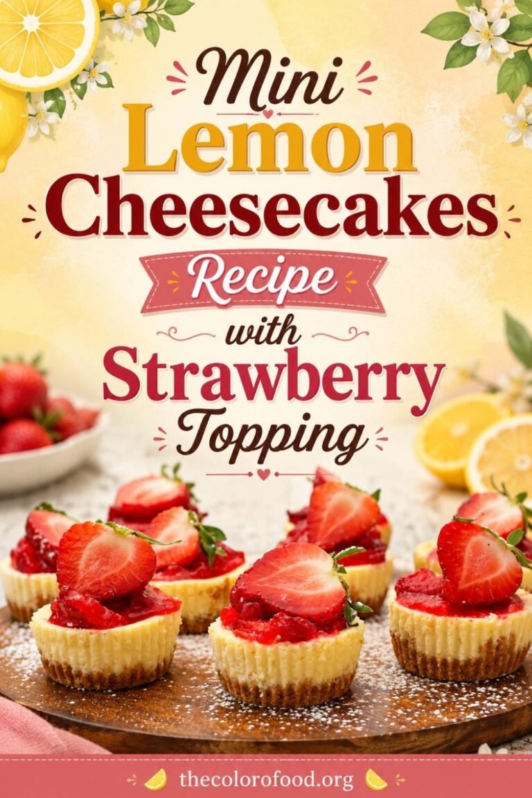 Mini Lemon Cheesecakes Recipe
