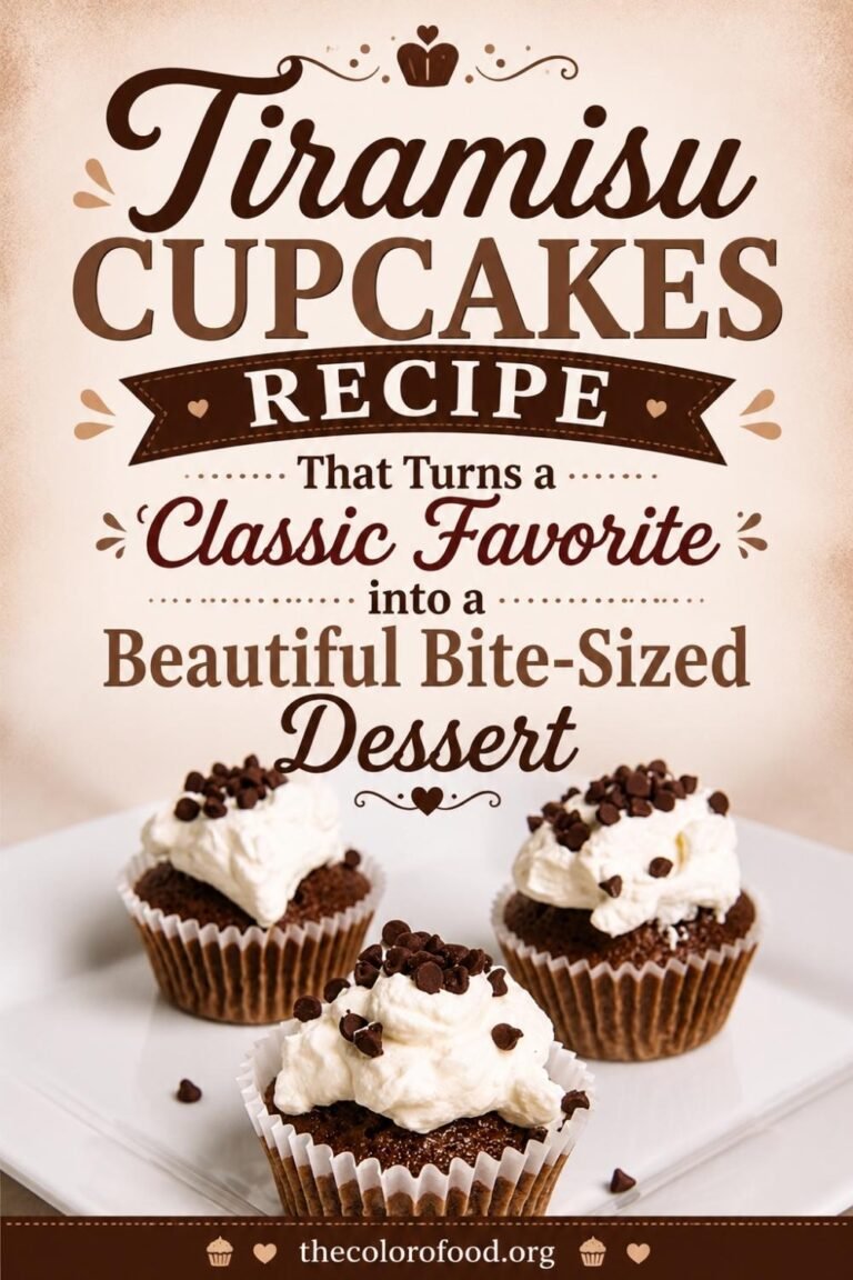 Tiramisu Cupcakes Recipe