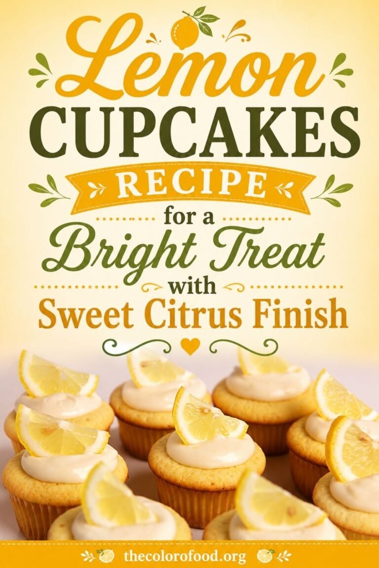 Lemon Cupcakes Recipe