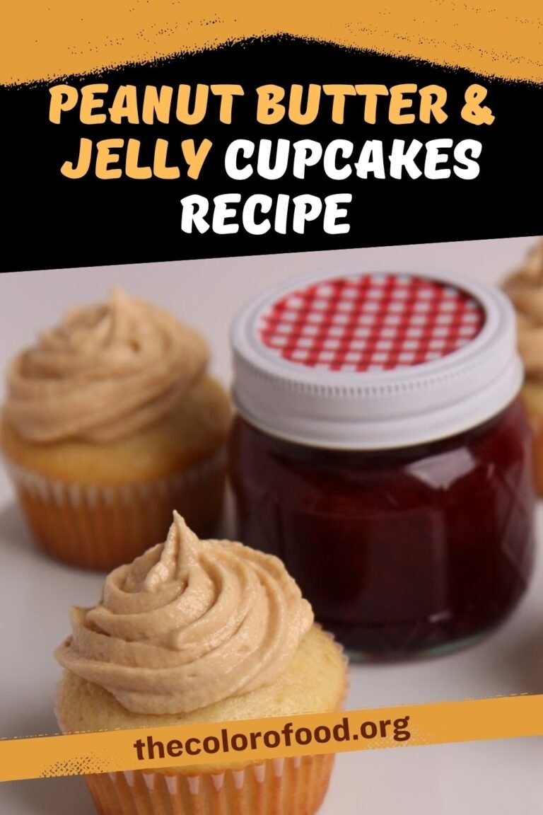 Peanut Butter and Jelly Cupcakes Recipe