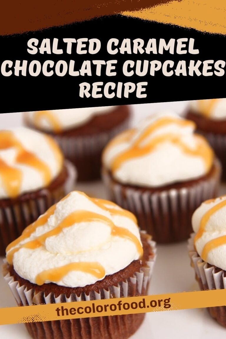 Salted Caramel Chocolate Cupcakes Recipe