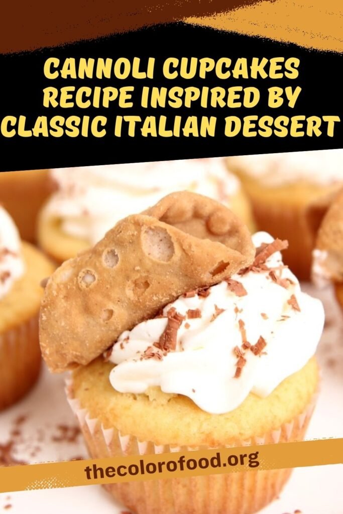 Cannoli Cupcakes Recipe