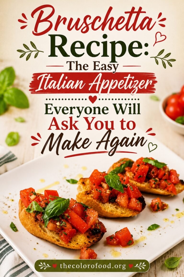 Bruschetta Recipe