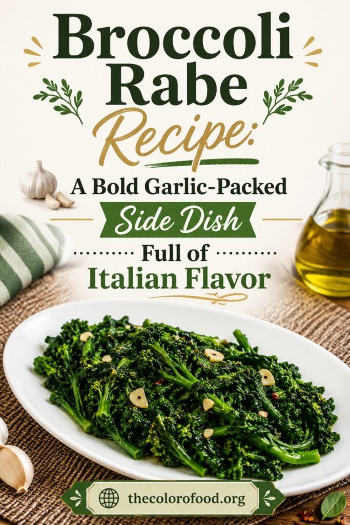 Broccoli Rabe Recipe