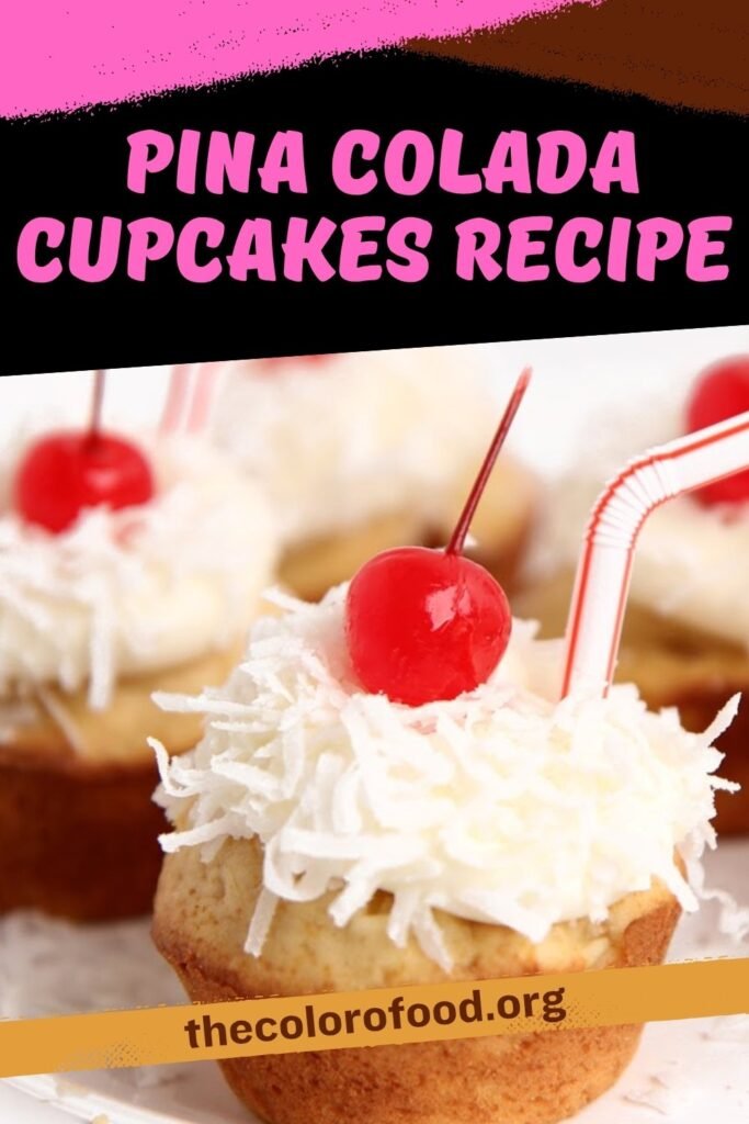 Pina Colada Cupcakes Recipe